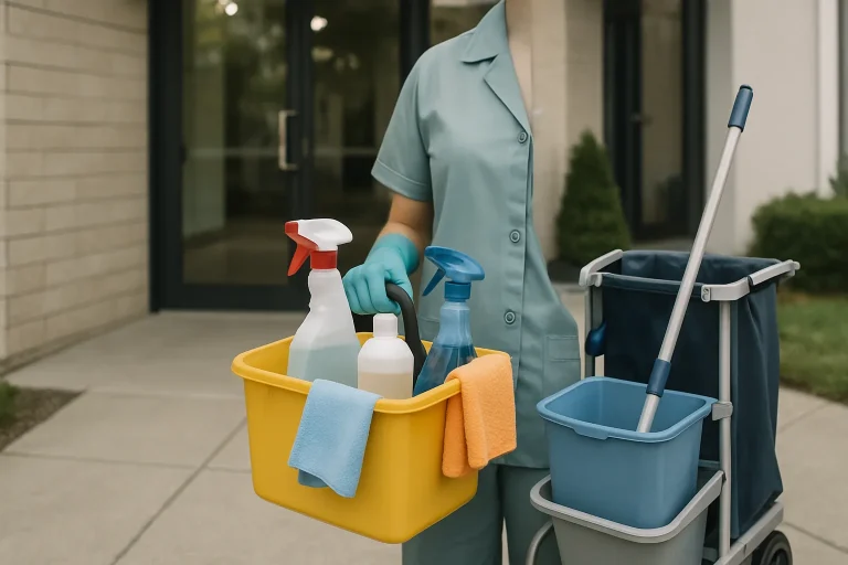 Équipe de nettoyage professionnelle à BERSTETT, travaillant dans un appartement.