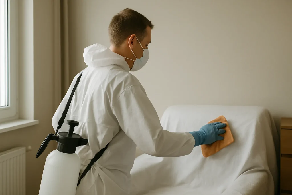 Nettoyage après décès : des stratégies humaines face à la douleur