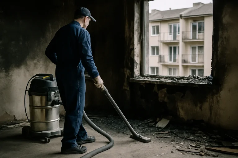Les implications juridiques d'un nettoyage après incendie en habitat collectif