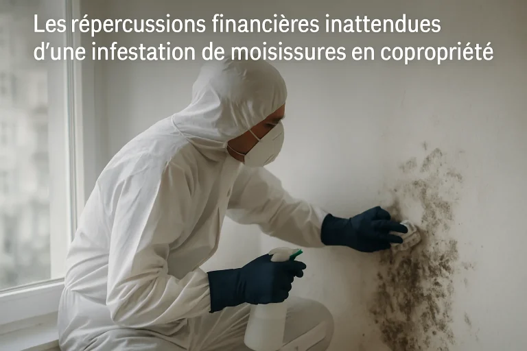 Les répercussions financières inattendues d'une infestation de moisissures en copropriété